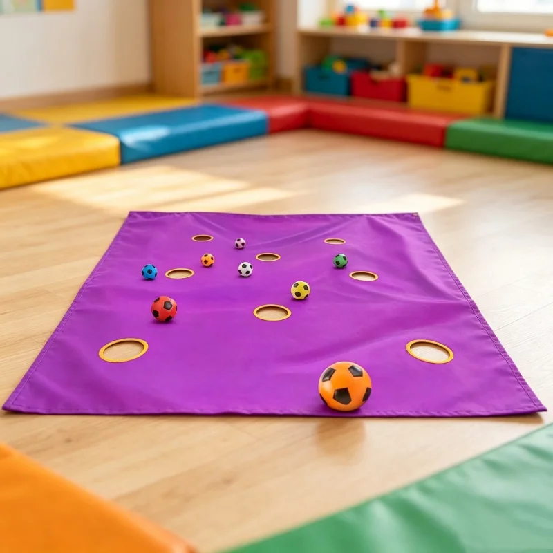 Party Games Indoor - Hole Mat Ball Throwing Game Kit