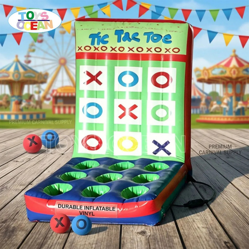 Tic Tac Toe Giant - Inflatable Tic Tac Toe Carnival Game,