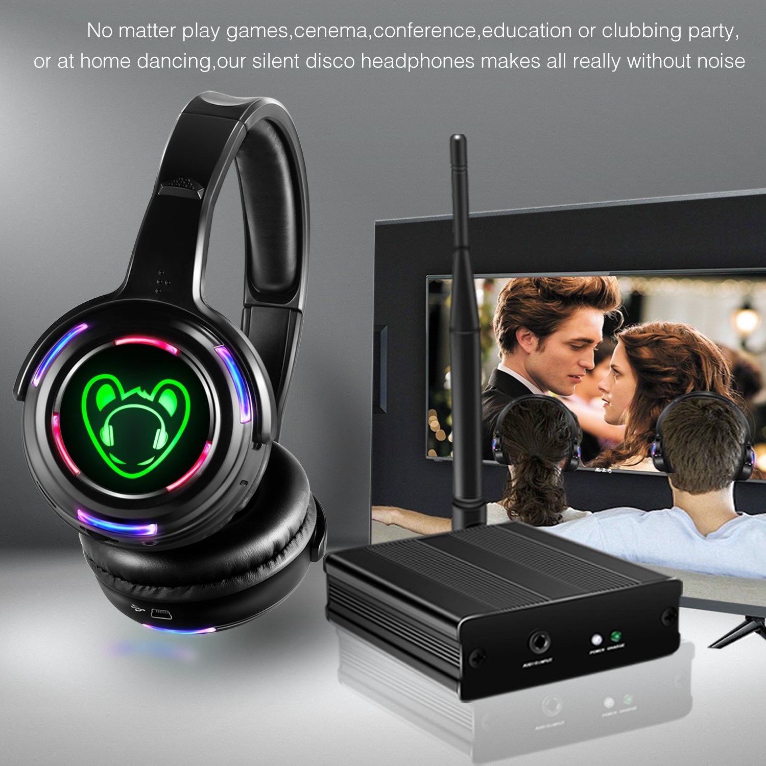 Silent Disco Compete System Bl - Party Games Phone ulasan dan harga