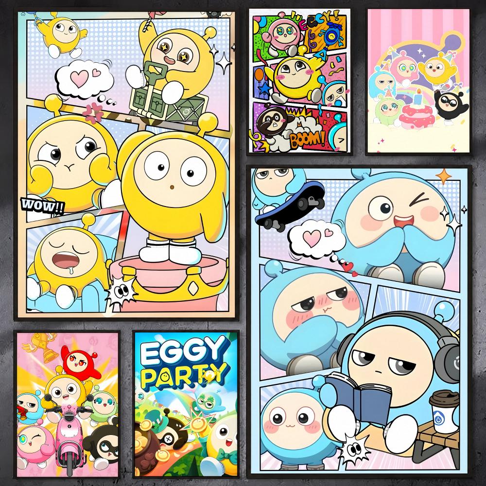 Eggy Party Game Poster HD Qual - Party Games Eggy ulasan dan harga