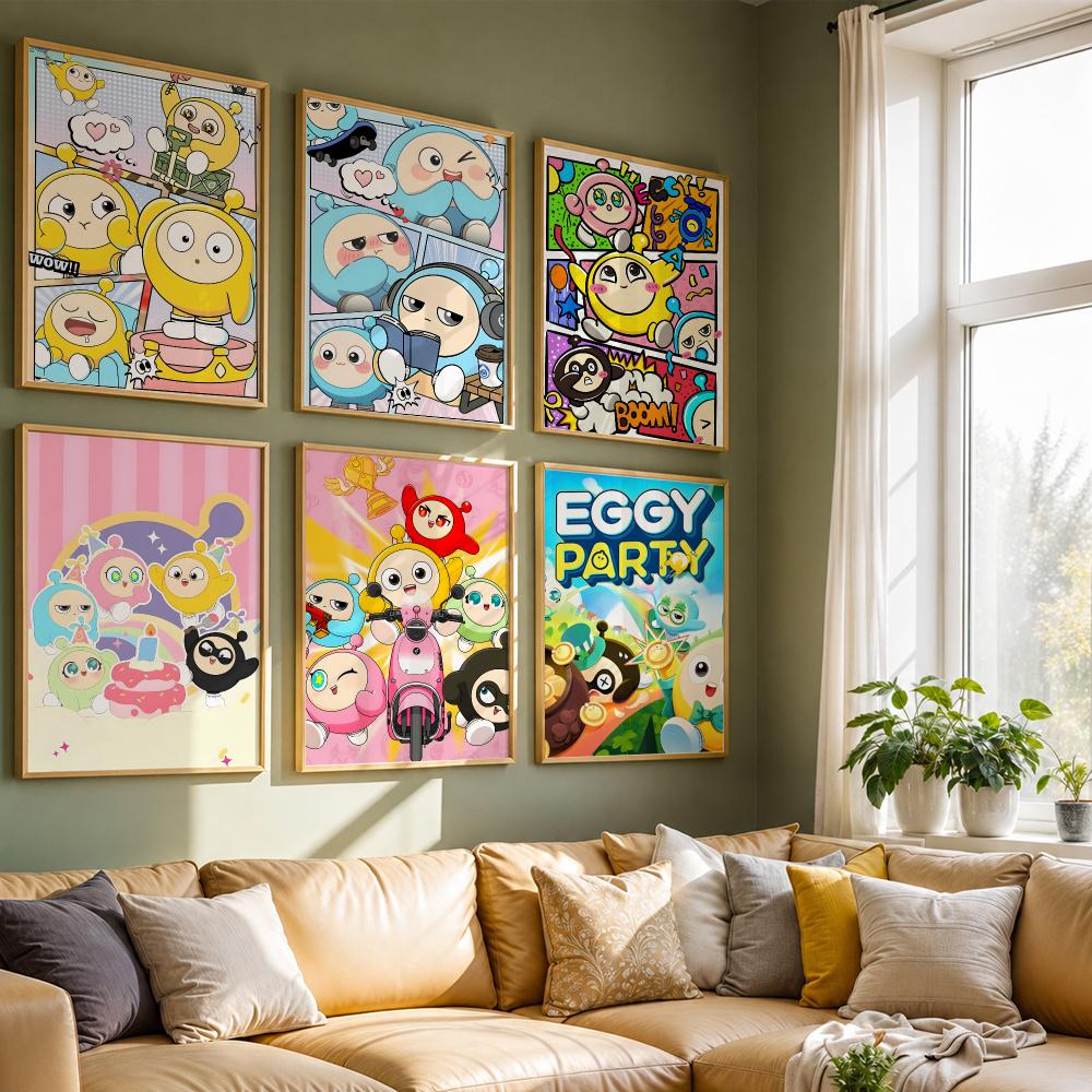 Eggy Party Game Poster HD Qual - Party Games Eggy ulasan dan harga