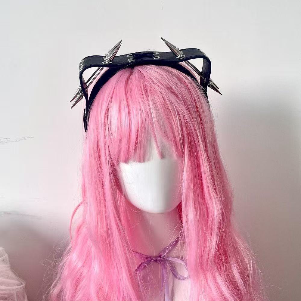 Punk Harajuku Rivet Headband,  - Ring Toss Outdoor ulasan dan harga