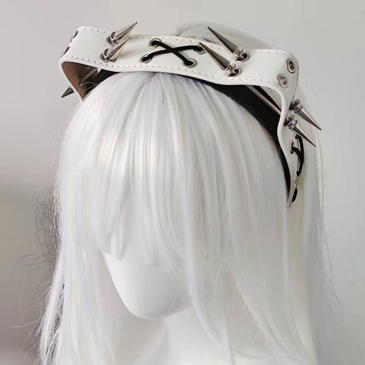 Punk Harajuku Rivet Headband,  - Ring Toss Outdoor ulasan dan harga