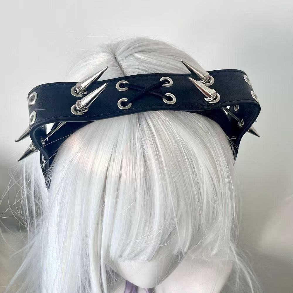 Punk Harajuku Rivet Headband,  - Ring Toss Outdoor ulasan dan harga