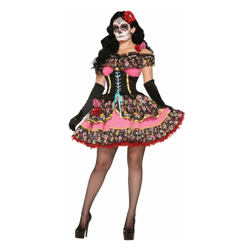 Mexican Day of The Dead Flower - Zombie Party Games ulasan dan harga