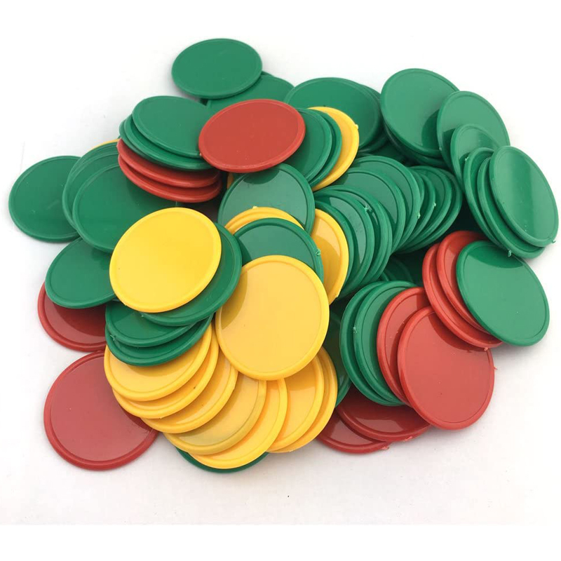 40PCS 37MM Plastic Poker Chips - Party Games Juegos De Mesa ulasan dan harga