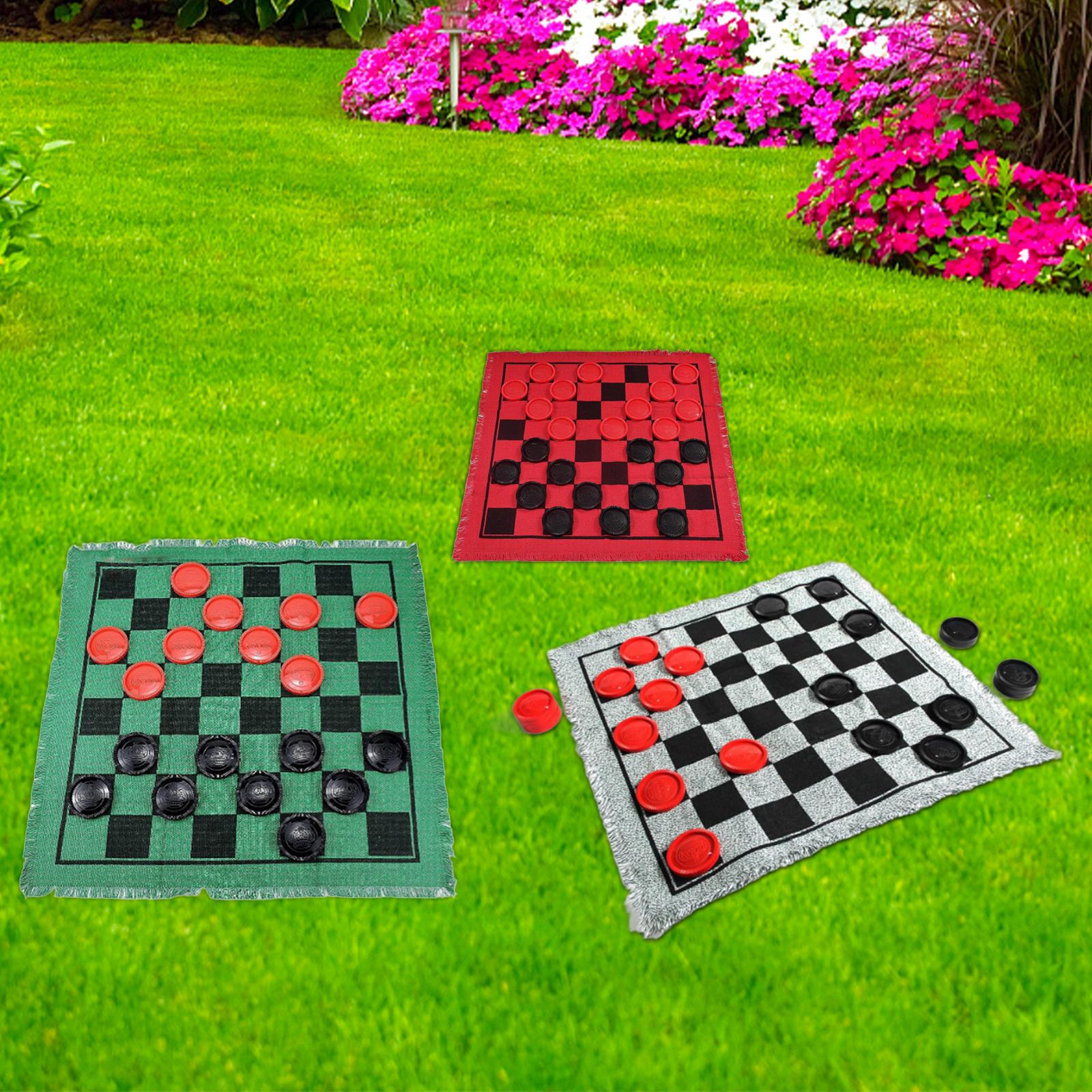 Giant Checkers Board Game Set, - Tic Tac Toe Giant ulasan dan harga