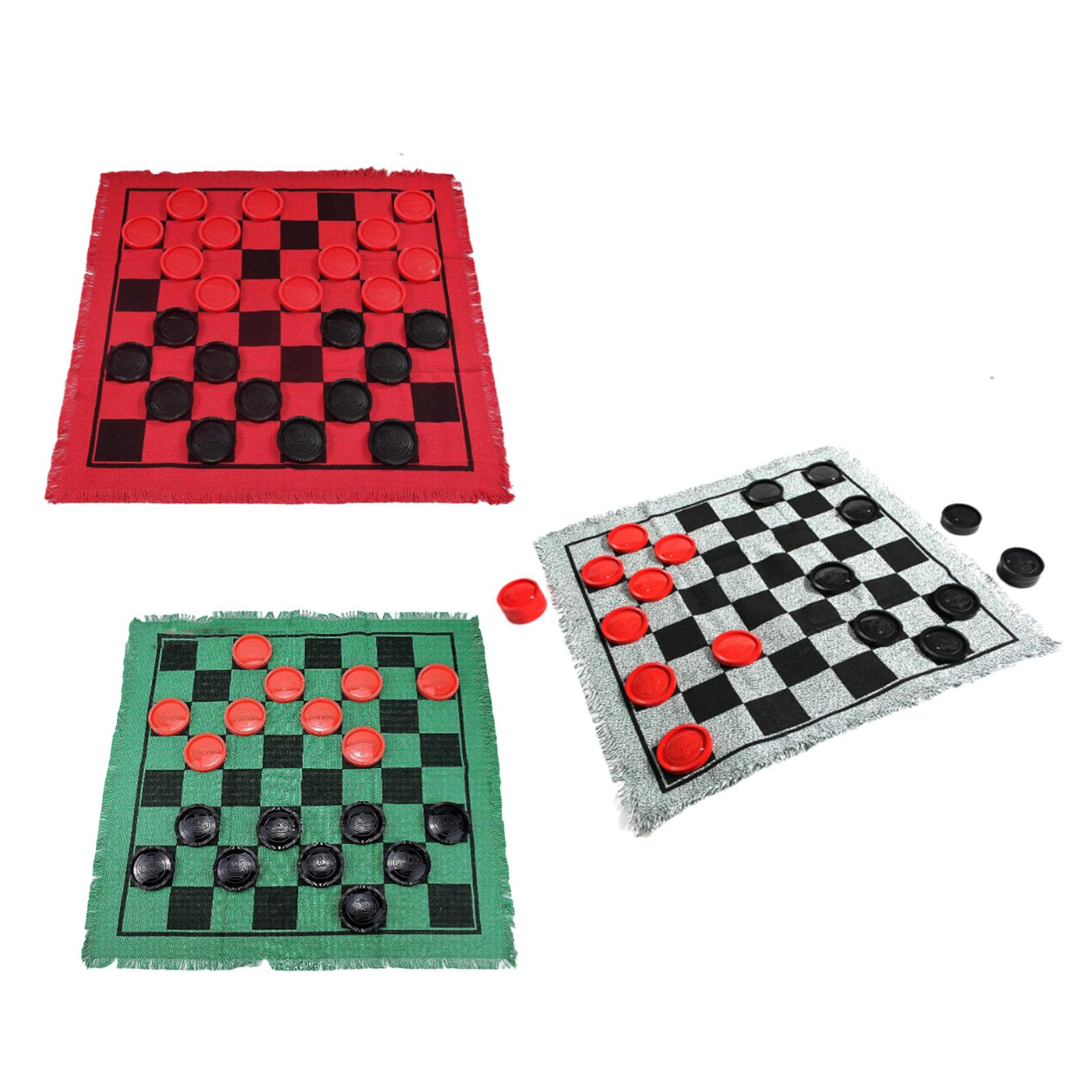 Giant Checkers Board Game Set, - Tic Tac Toe Giant ulasan dan harga