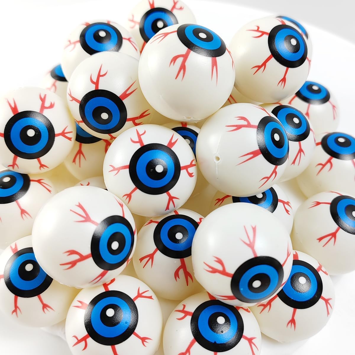 20PCS Plastic Halloween Eyebal - Party Games Jenga ulasan dan harga