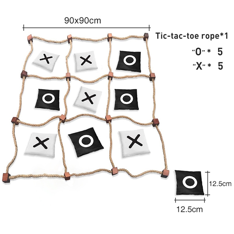 Giant Tic-Tac-Toe Outdoor Game - Tic Tac Toe Giant ulasan dan harga