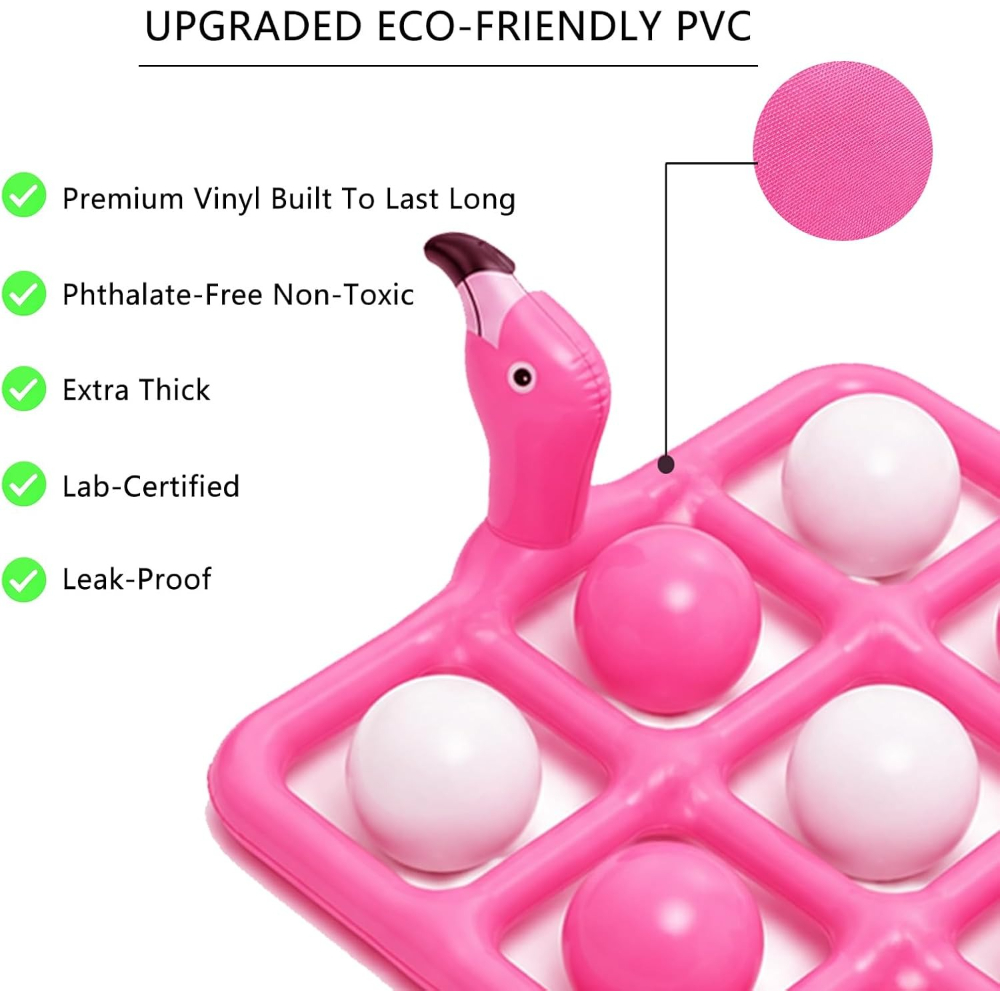 Pink Giant Flamingo Pool Tic T - Tic Tac Toe Giant ulasan dan harga