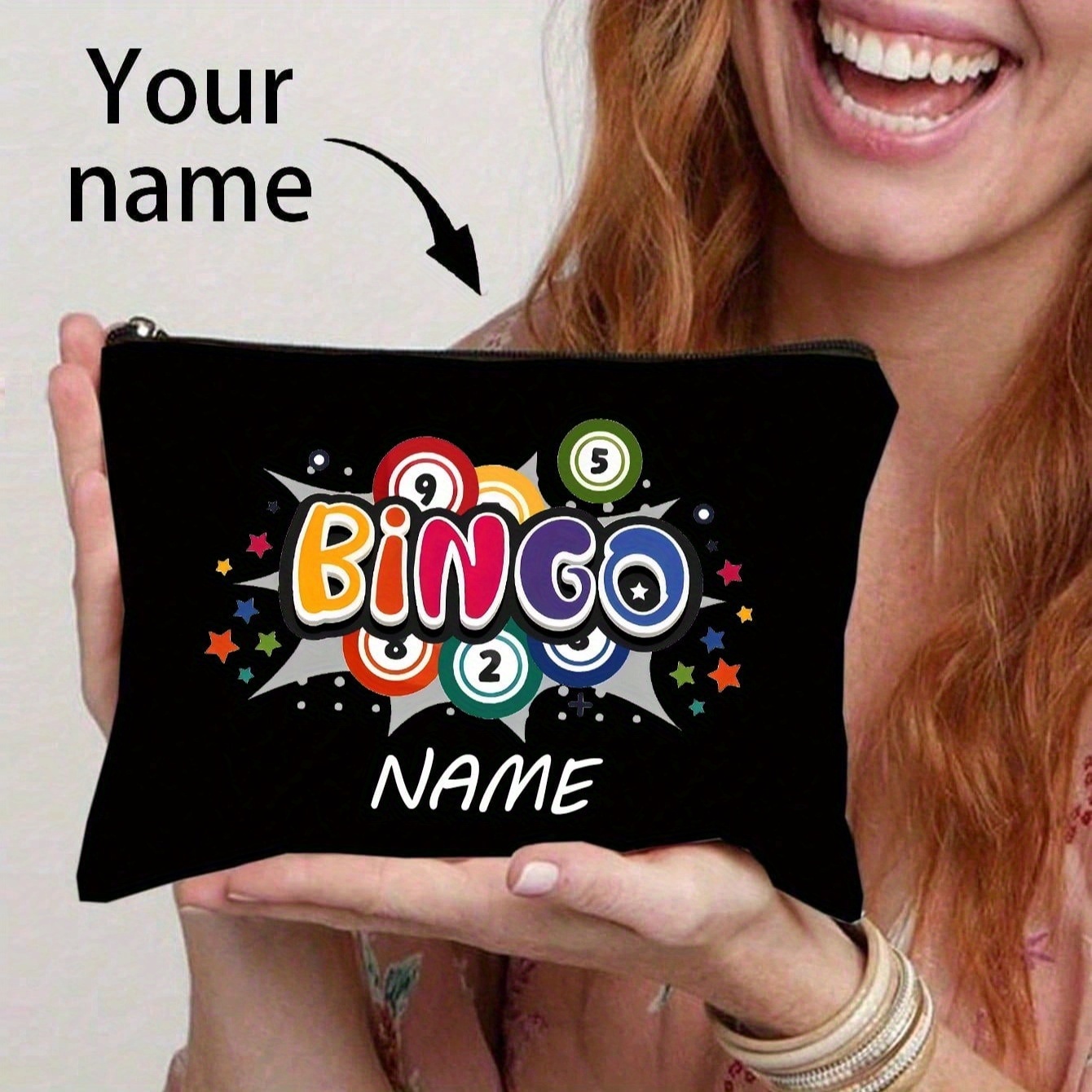 Personalized Bingo Game Tote B - Party Games Name ulasan dan harga