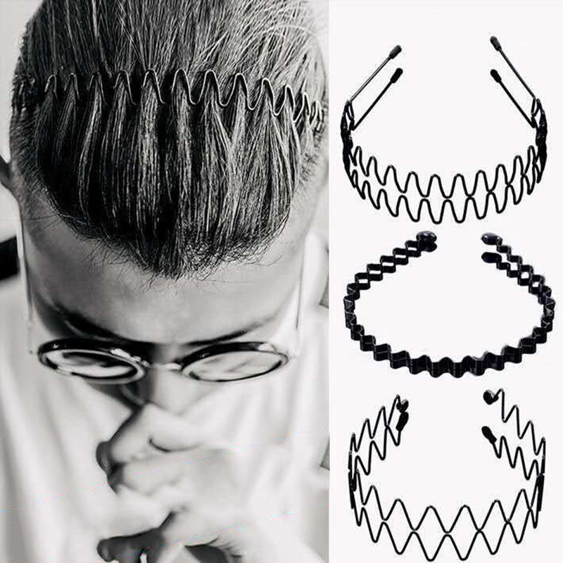 Unisex Metal Wavy Spring Hair  - Ring Toss Outdoor ulasan dan harga