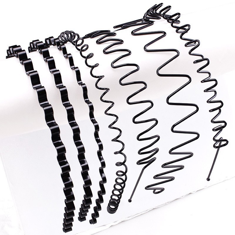 Unisex Metal Wavy Spring Hair  - Ring Toss Outdoor ulasan dan harga