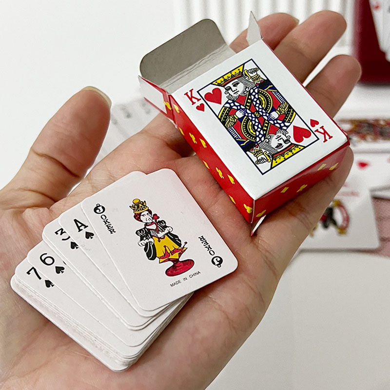 5PCS Mini Poker Playing Cards  - Party Games Juegos De Mesa ulasan dan harga