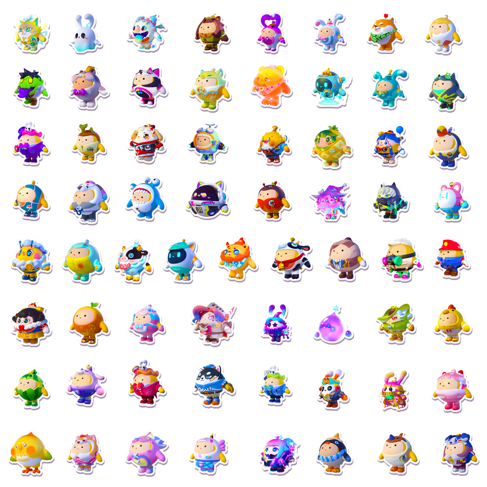 50Pcs Kawaii Eggy Party Cartoo - Party Games Eggy ulasan dan harga