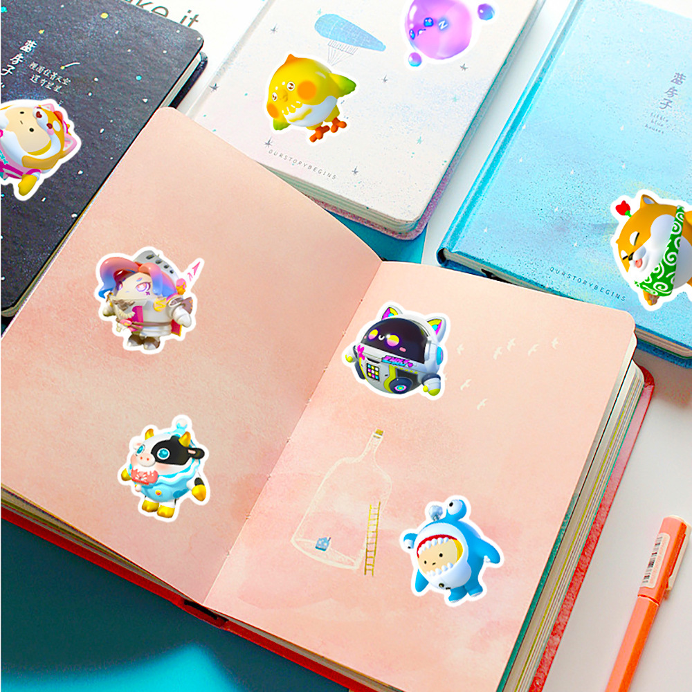 50Pcs Kawaii Eggy Party Cartoo - Party Games Eggy ulasan dan harga