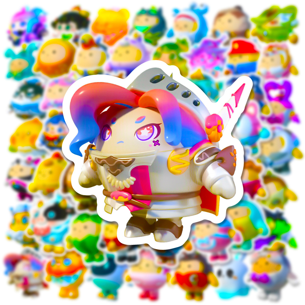 50Pcs Kawaii Eggy Party Cartoo - Party Games Eggy ulasan dan harga