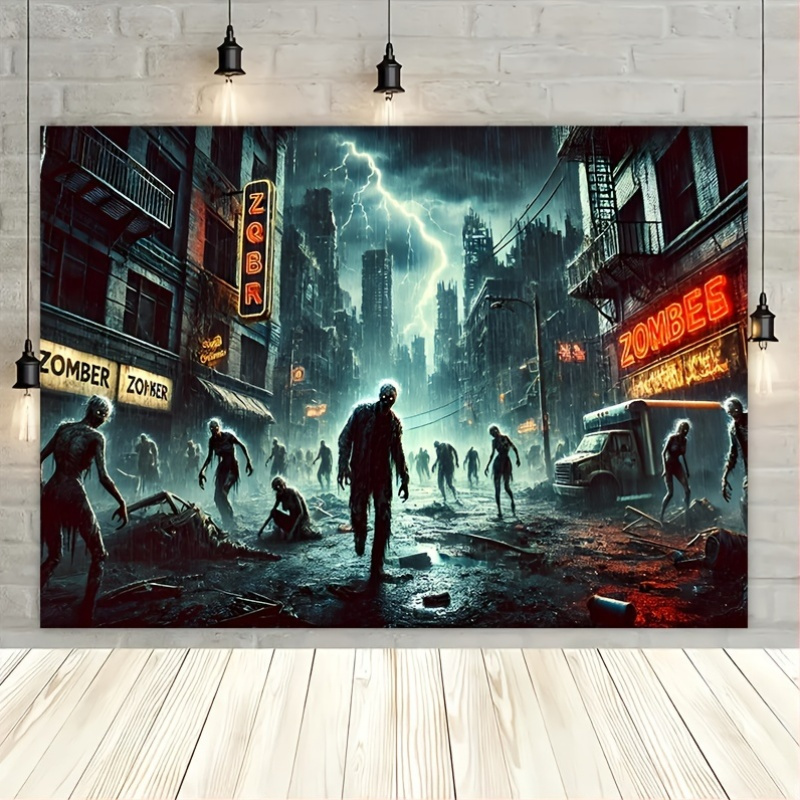 1pc Zombie Hunter game set in  - Zombie Party Games ulasan dan harga