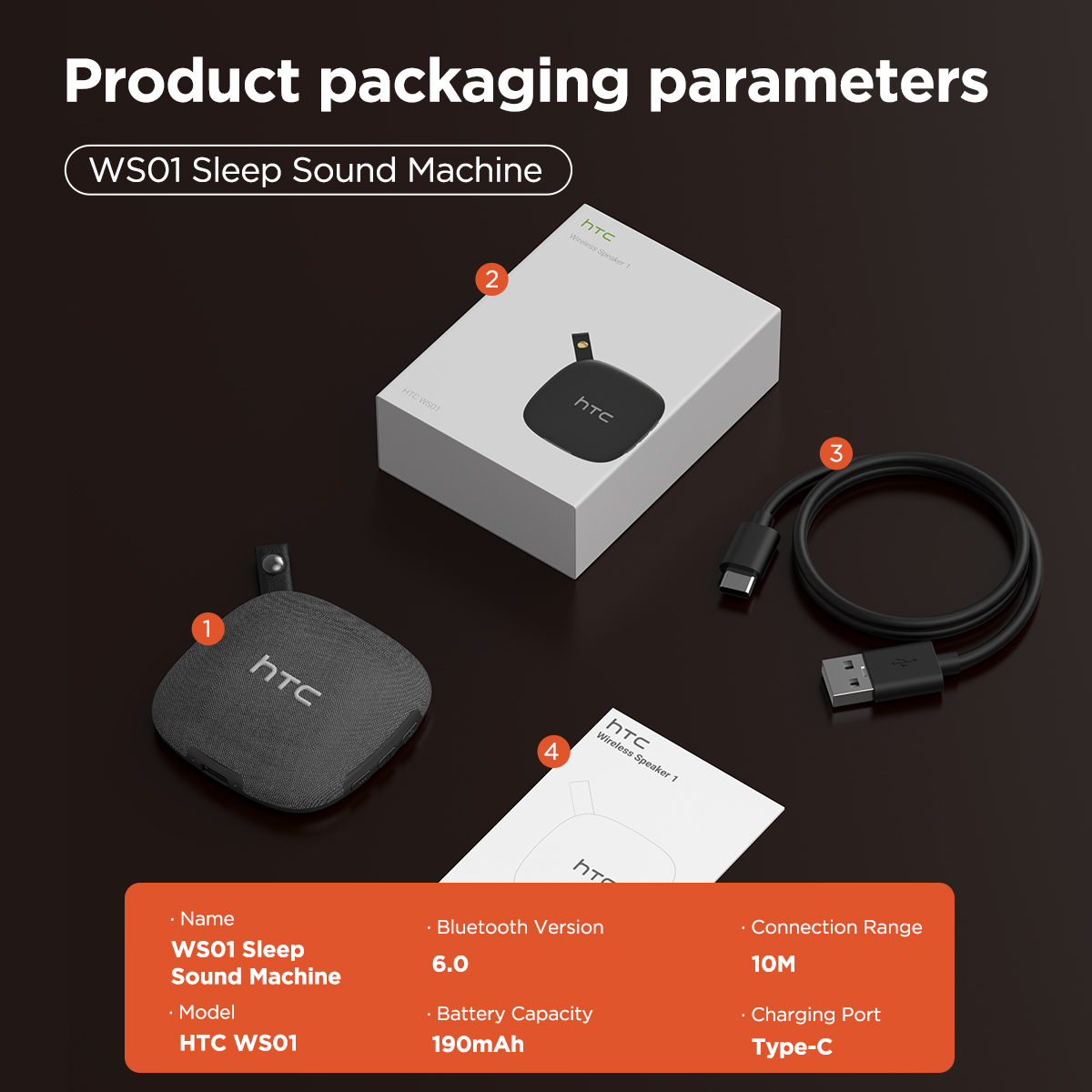 HTC WS01 Speaker Sleeping Aid  - Party Games Phone ulasan dan harga