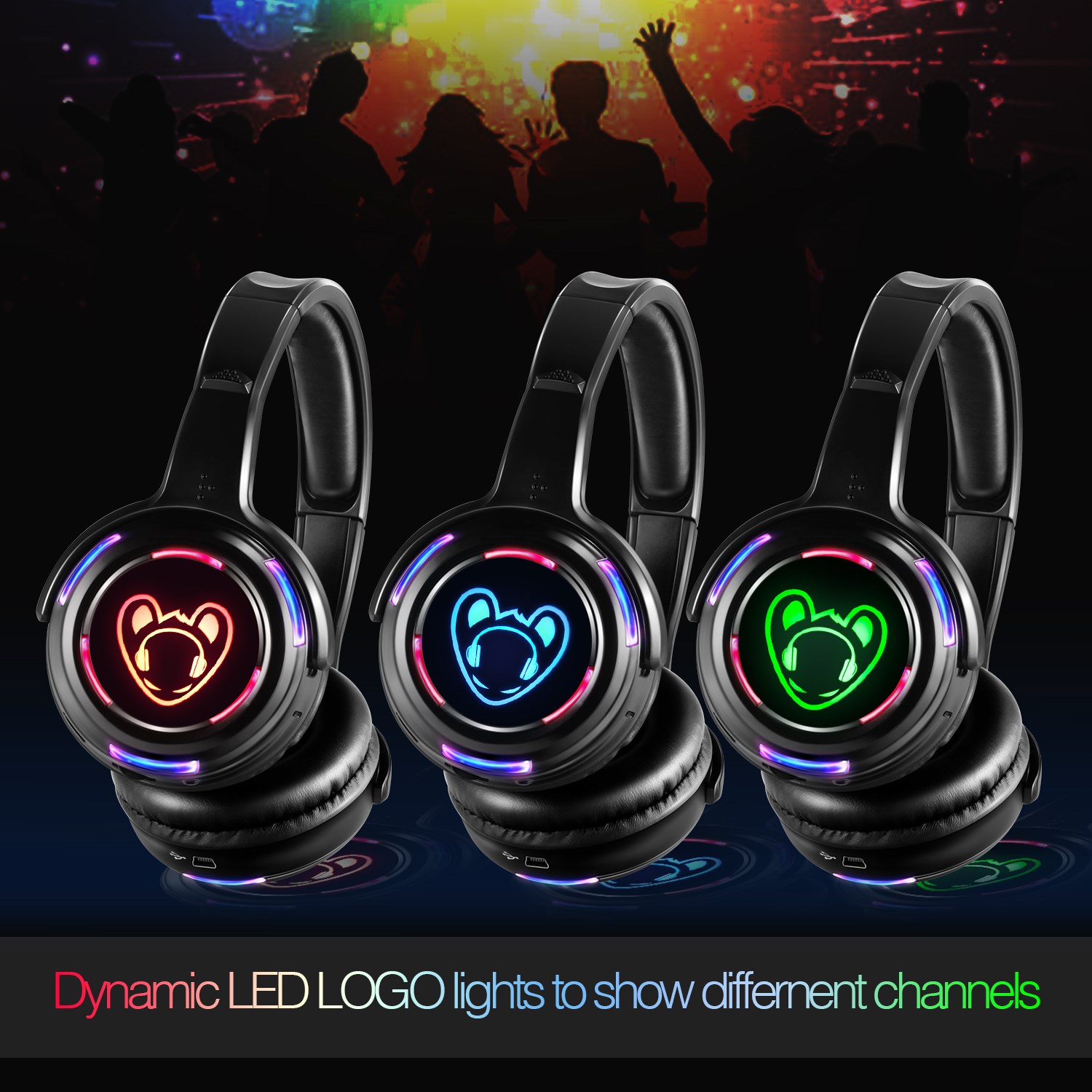 Silent Disco Headphone System  - Party Games Phone ulasan dan harga