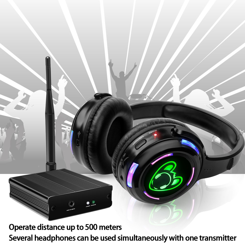 Silent Disco Headphone System  - Party Games Phone ulasan dan harga