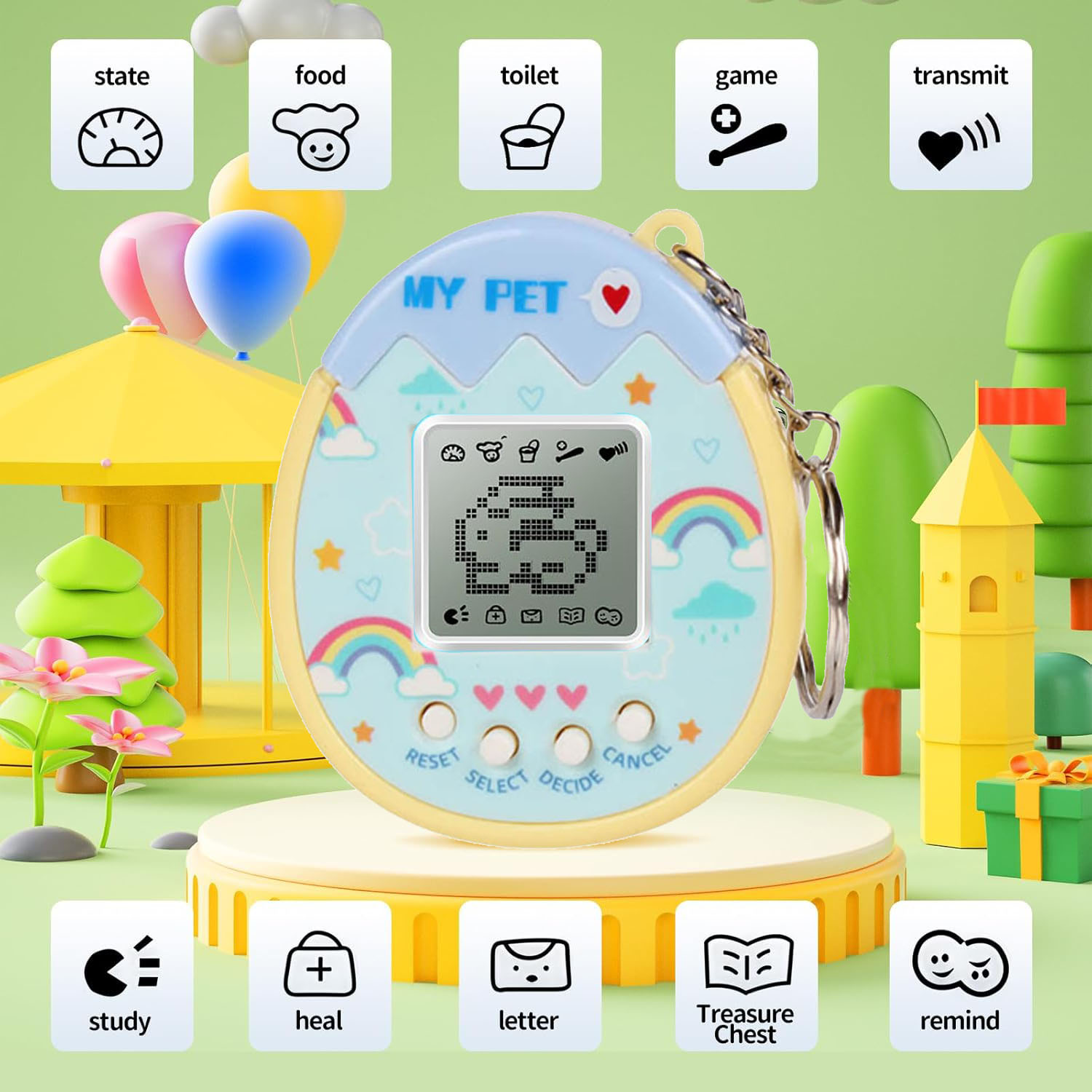 Interactive Toy Digital Pet -  - Party Games Phone ulasan dan harga