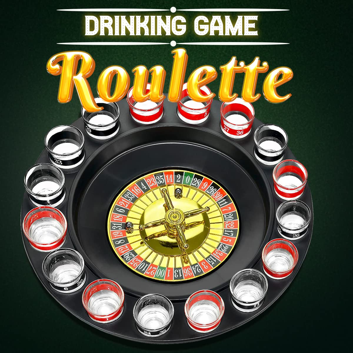 16 Cups Rotating Drinking Game - Party Games Juegos De Mesa ulasan dan harga