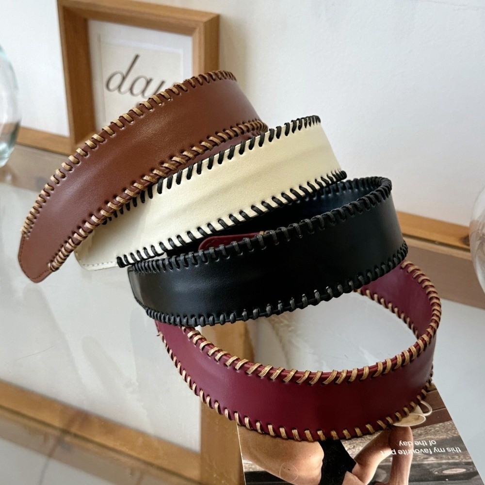 Temperament Solid Color Leathe - Ring Toss Outdoor ulasan dan harga