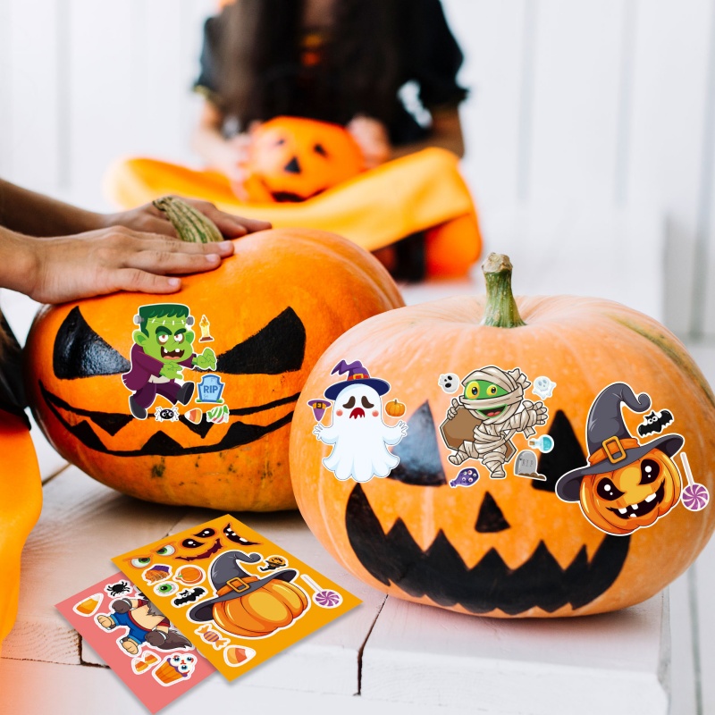 Halloween Party Games Stickers - Zombie Party Games ulasan dan harga